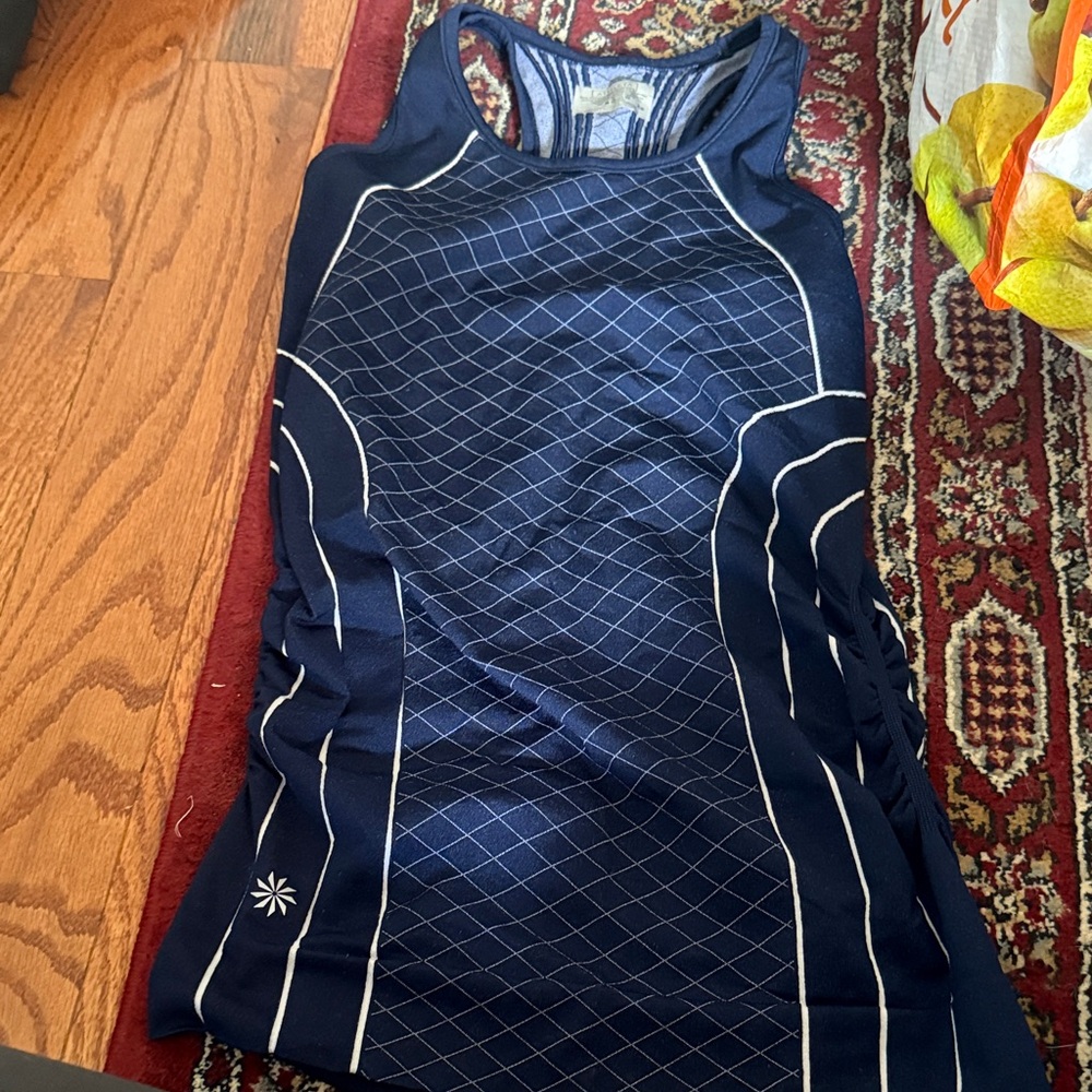 Navy Blue Athletic Tank Top - Athleta
